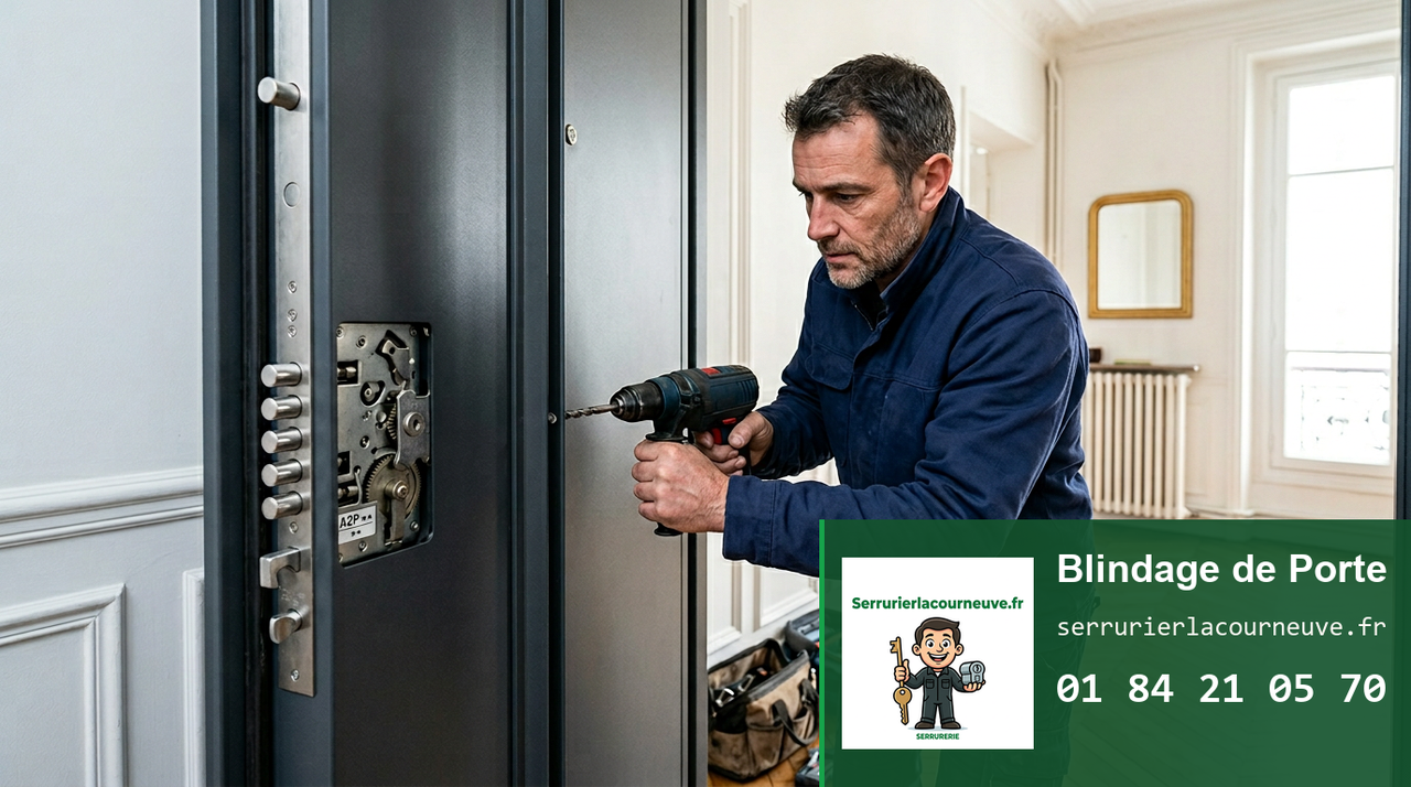 Blindage de Porte à La Courneuve (93120)